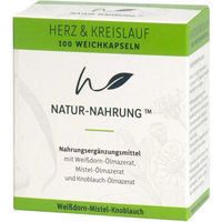 Produktbild von Volopharm Herz & Kreislauf Kräuter-Komplex mit Weißdorn, Mistel und Knoblauch vegetarische Kapseln 100 Stück
