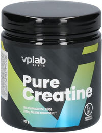 vplab Pure Creatine Monohydrat Pulver ohne Zusatzstoffe 300 g – Bild 1 von 2