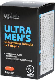 VPLAB Ultra Men's Multivitamin Weichkapseln für Männer 90 Stück – Bild 1 von 3