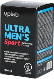 VPLab Ultra Men's Sport Multivitamin Kapseln für Männer, 90 Stück – Bild 1 von 5