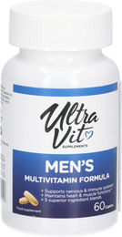 vplab Ultra Vit Multivitamin-Formel für Männer 60 Kapseln – Bild 1 von 1