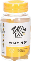 vplab Ultra Vit Vitamin D3 Gummis 60 Stück glutenfrei laktosefrei ohne Zusatzstoffe – Bild 1 von 1