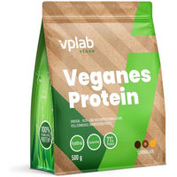 Produktbild von VPLAB Veganes Mehrkomponenten Protein Pulver Schokolade zuckerfrei 500 g