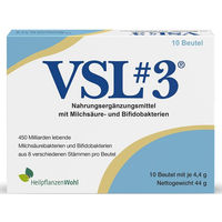 Produktbild von VSL#3 Pulver von Heilpflanzenwohl GmbH mit 450 Milliarden Bakterien