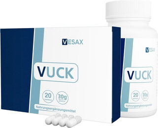 Vuck Nahrungsergänzungsmittel für Männer mit Maca in Kapseln – Bild 1 von 4