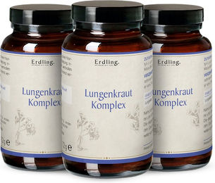 Waldkraft Erdling Lungenkraut Komplex mit NAC und OptiMSM Kräuter-Komplex vegan Bio Kapseln 120 Stück – Bild 1 von 2