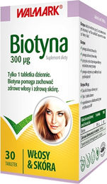 Walmark Biotin 300 µg Tabletten ohne Zusatzstoffe 30 Stück – Bild 1 von 1