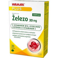 Produktbild von Walmark Eisen Complex 20 mg Eisen mit Vitamin B12, E, C und Folsäure Tabletten 30 Stück