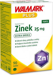 WALMARK Zink FORTE 25 mg Tabletten für Männer 90 Stück – Bild 1 von 2