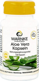 Warnke Aloe Vera Kapseln vegan ohne Zusatzstoffe 100 Stück – Bild 1 von 1