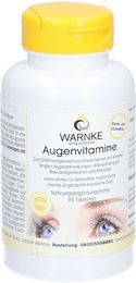 WARNKE Augenvitamine Vitamin-Kombination Tabletten ohne Zusatzstoffe für Erwachsene – Bild 1 von 1