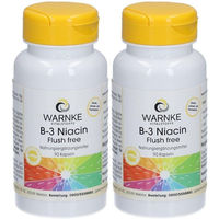 Produktbild von WARNKE B3 Niacin Flush Free Kapseln mit Niacin für Erwachsene 180 Stück