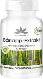 Warnke Bärlapp-Extrakt 20 mg Kapseln vegan ohne Zusatzstoffe 60 Stück – Bild 1 von 1