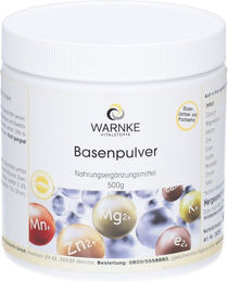 Warnke Basenpulver Mineralstoff-Komplex vegan ohne Zusatzstoffe 500 g – Bild 1 von 1