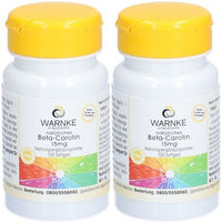 Produktbild von WARNKE Beta-Carotin 15 mg Vitamin A Kapseln für Erwachsene 100 Stück