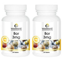 Produktbild von WARNKE Bor Tabletten mit 3 mg Bor für Erwachsene 100 Stück