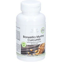 Produktbild von WARNKE Boswellia Myrrhe Curcumin Tabletten mit standardisiertem Extrakt 150 Stück