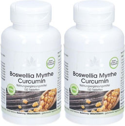 WARNKE Boswellia Myrrhe Curcumin Tabletten mit standardisiertem Extrakt – Bild 1 von 1