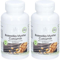 Produktbild von WARNKE Boswellia Myrrhe Curcumin Tabletten mit standardisiertem Extrakt