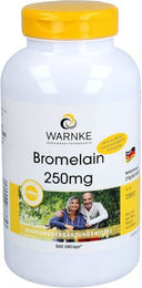 WARNKE Bromelain 250 mg Kapseln vegan ohne Zusatzstoffe 500 Stück – Bild 1 von 1