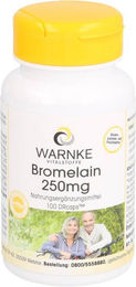 WARNKE Bromelain 250 mg magensaftresistente Kapseln 100 Stück – Bild 1 von 1