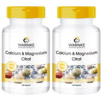 Produktbild von WARNKE Calcium & Magnesium Citrat Kapseln für Erwachsene 360 Stück