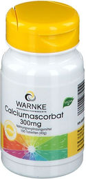 WARNKE Calciumascorbat 300 mg Tabletten vegan ohne Zusatzstoffe 100 Stück – Bild 1 von 1