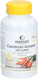 WARNKE Carotinoid Komplex Kapseln mit Vitamin A vegan glutenfrei laktosefrei – Bild 1 von 1