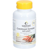 Produktbild von WARNKE Carotinoid Komplex Kapseln mit Vitamin A vegan glutenfrei laktosefrei