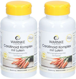 WARNKE Carotinoid Komplex Kapseln mit Vitamin A vegan laktosefrei und glutenfrei für Erwachsene – Bild 1 von 1