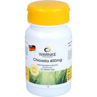 Produktbild von WARNKE Chlorella Tabletten 400 mg 100 Stück