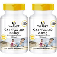Produktbild von WARNKE Co-Enzym Q10 mit Ubiquinon 200 mg Kapseln 100 Stück