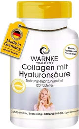Warnke Collagen M mit Hyaluronsäure Tabletten ohne Zusatzstoffe 120 Stück – Bild 1 von 1