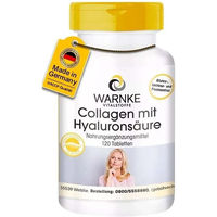 Produktbild von Warnke Collagen M mit Hyaluronsäure Tabletten ohne Zusatzstoffe 120 Stück