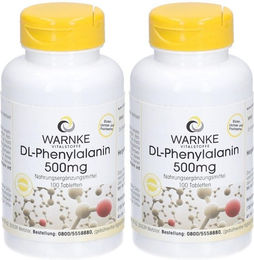 WARNKE DL-Phenylalanin 500 mg Tabletten – Bild 1 von 1