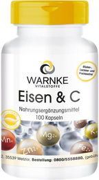 Warnke Eisen & C Kapseln vegan ohne Zusatzstoffe für Kinder 100 Stück – Bild 1 von 1