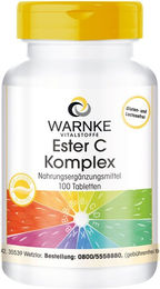 Warnke Ester-C Komplex Lutschtabletten vegan ohne Zusatzstoffe 100 Stück – Bild 1 von 1