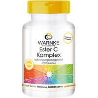 Produktbild von Warnke Ester-C Komplex Lutschtabletten vegan ohne Zusatzstoffe 100 Stück