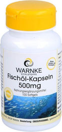 Warnke Fischöl-Kapseln 500 mg 100 Stück für Erwachsene – Bild 1 von 1