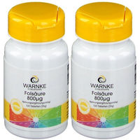 Produktbild von WARNKE Folsäure 800 µg Tabletten 200 Stück