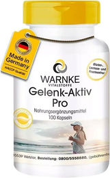 Warnke Gelenk-Aktiv Pro Kapseln vegan ohne Zusatzstoffe – Bild 1 von 1