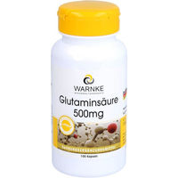 Produktbild von WARNKE Glutaminsäure 500 mg Kapseln 100 Stück vegan ohne Zusatzstoffe
