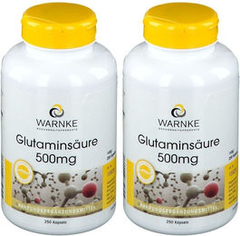 Warnke Glutaminsäure 500 mg Kapseln – Bild 1 von 1