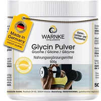 Produktbild von Warnke Glycin Pulver vegan ohne Zusatzstoffe 500 g