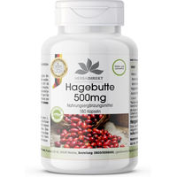 Produktbild von Warnke Hagebutte 500 mg Kapseln vegan glutenfrei laktosefrei 180 Stück