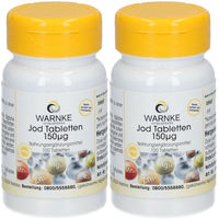 Produktbild von WARNKE Jod Tabletten mit 150 µg Kaliumjodid