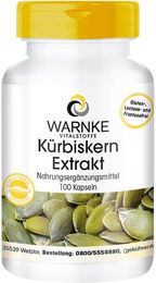 WARNKE Kürbiskern-Extrakt Kapseln 100 Stück – Bild 1 von 1