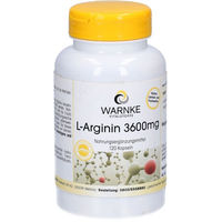 Produktbild von WARNKE L-Arginin 3600 mg Kapseln 120 Stück