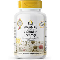 Produktbild von Warnke L-Citrullin 725 mg Kapseln vegan ohne Zusatzstoffe 150 Stück