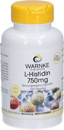 Warnke L-Histidin 750 mg Tabletten 150 Stück – Bild 1 von 1